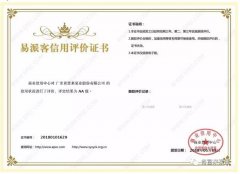 成都天啸可持续发展战略有限公司荣获中石化易派客企业法人信用认证AA等级